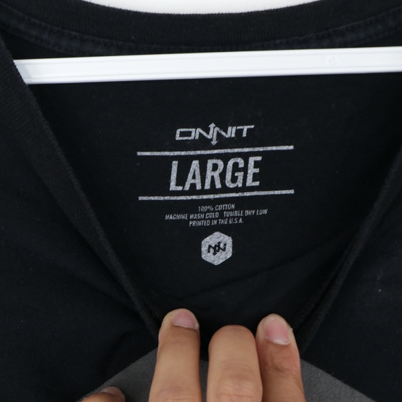 Onnit Nutrition Joe Rogan Spell Out T Shirt Black - Picture 5 of 9